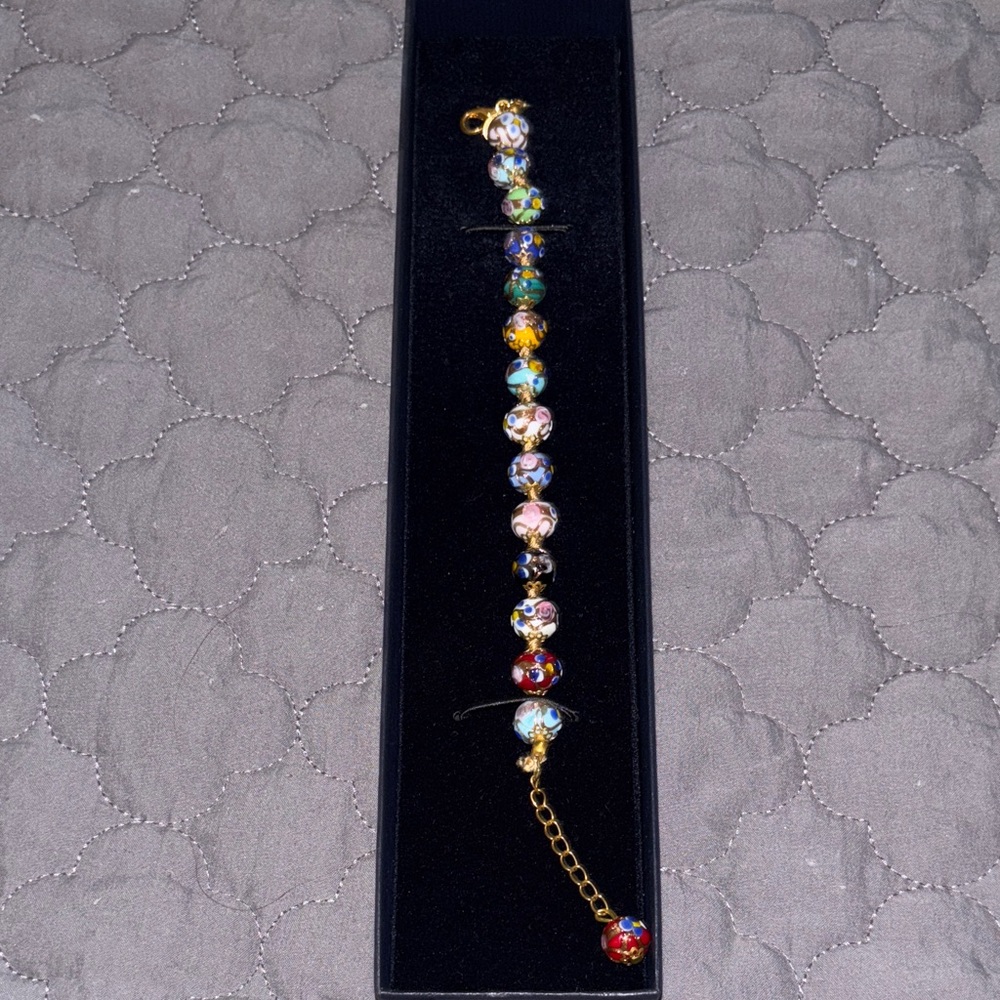 Stauer Murano Fiorato Nuziale Bracelet